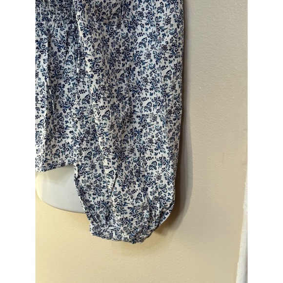 Universal Thread Long Sleeve Peasant Blouse - Cottage Core - Smocked - Size M - Picture 4 of 6